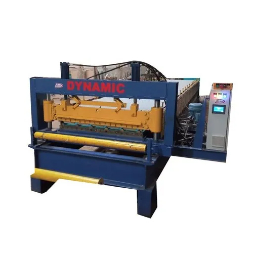 Fully Automatic Roofing Sheet Making Machine - Galvanized Steel, Semi-automatic Operation | Magnetism Technology, Industrial Versatility, Warranty Included