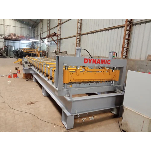 Fully Automatic Roofing Sheet Making Machine - Galvanized Steel, Semi-automatic Operation | Magnetism Technology, Industrial Versatility, Warranty Included