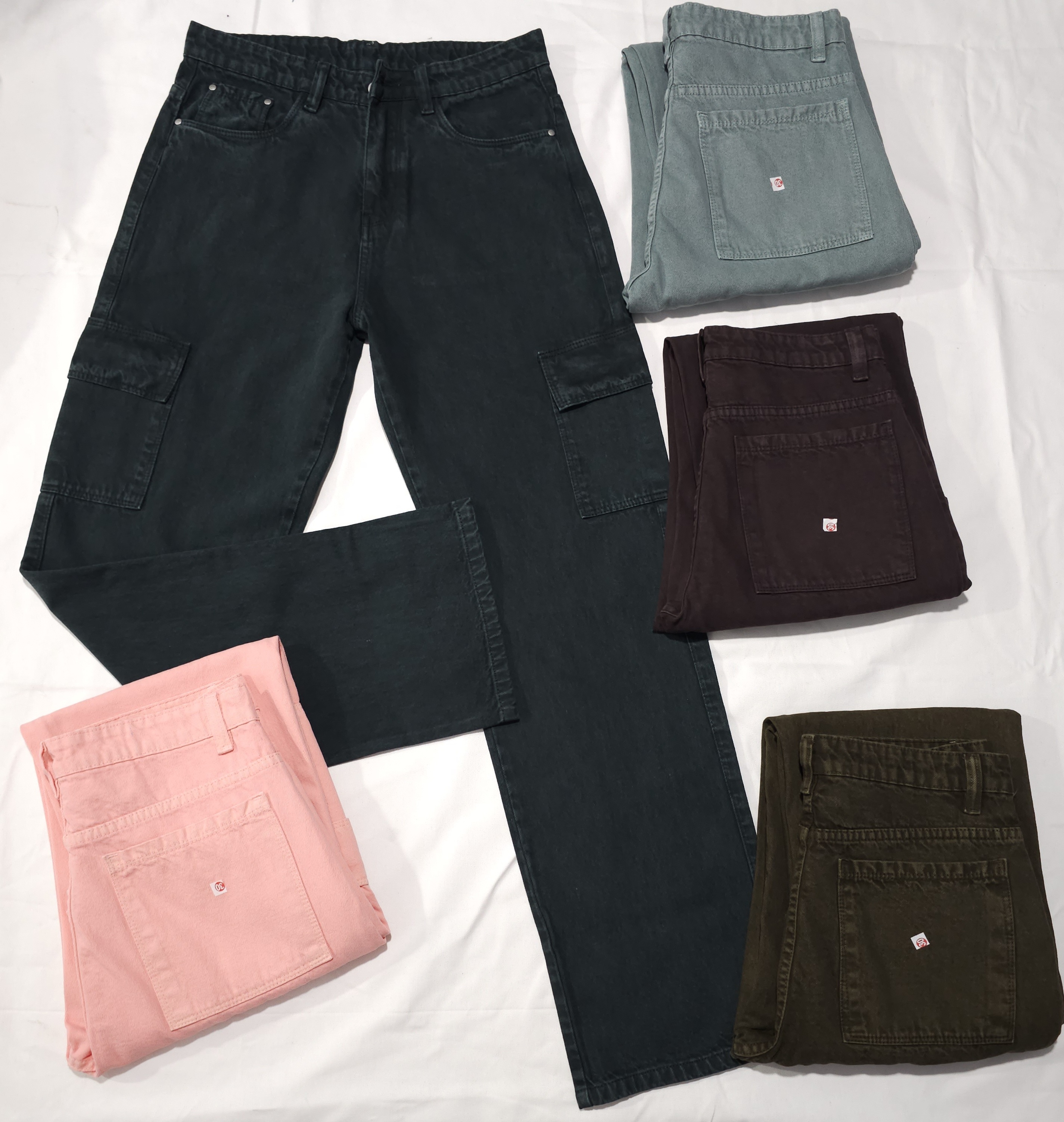 Ladies Non Stretch Cotton Straight Fit Jeans - Denim Material, Regular Fit, Waist Size 28-34, Available In Various Colors, Plain Dyed Design