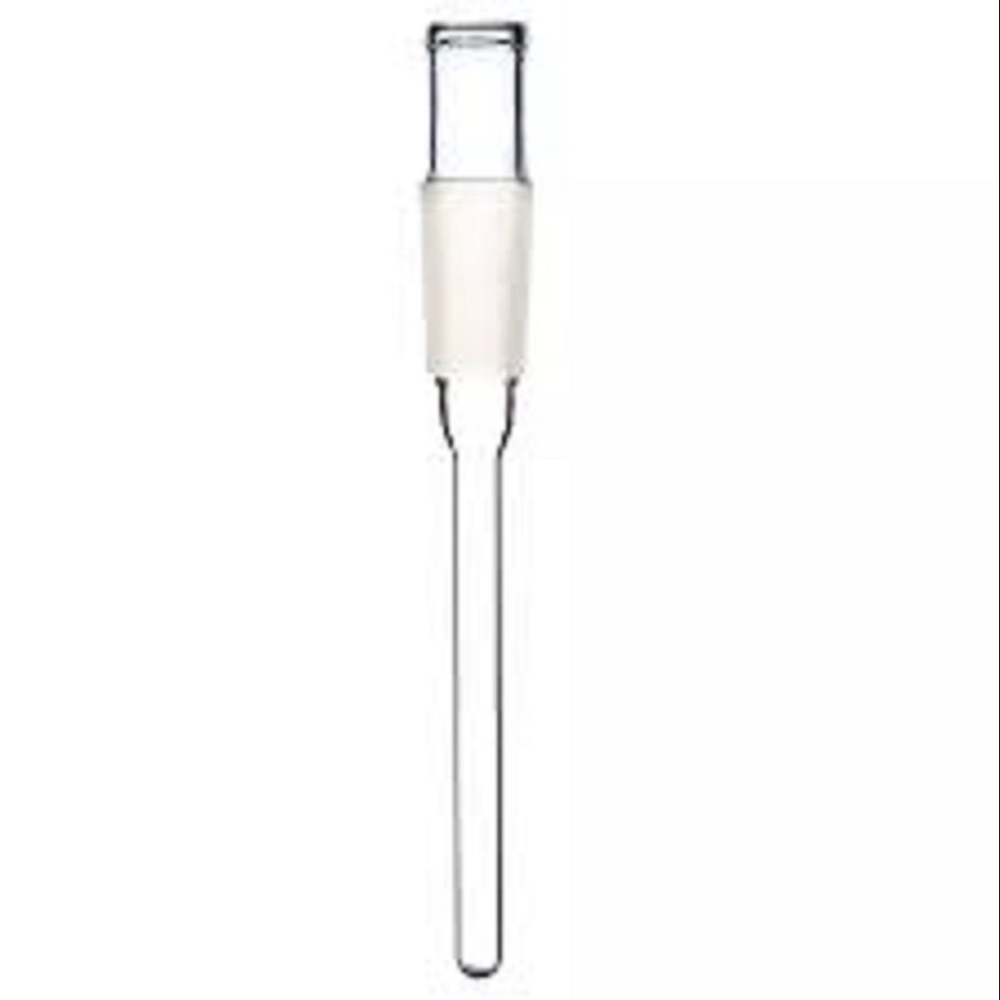 Borosilicate Glass Thermometer Pocket - 150mm Length, Transparent, Closed End Design | High Tensile Strength, Resistant To Thermal Shock, Precise Fit