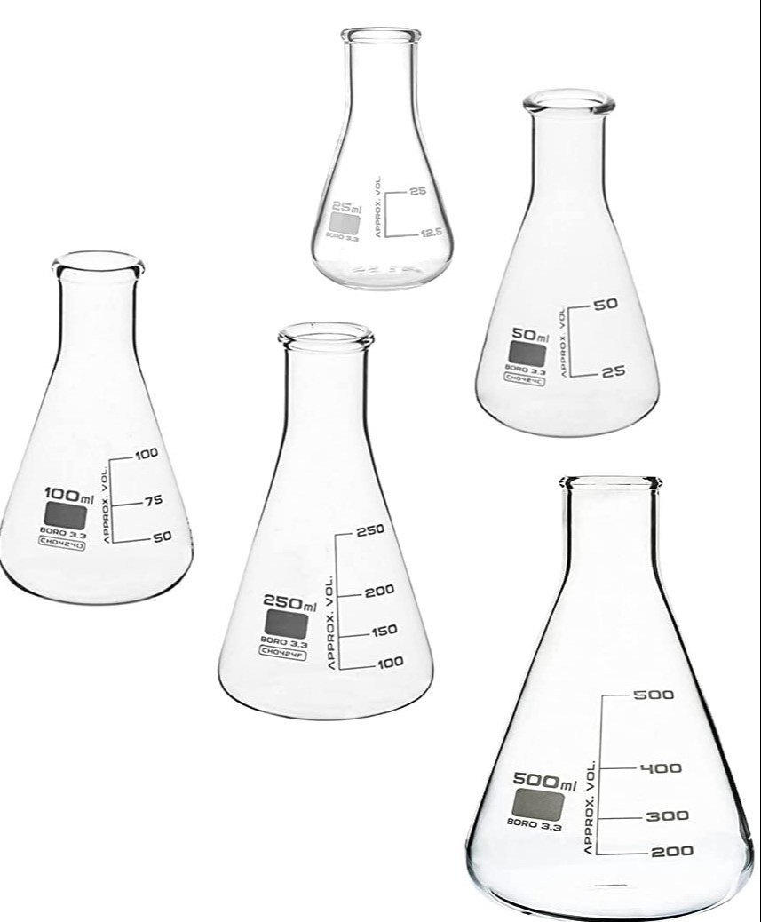 Conical Flask 1000ml Borosilicate Glass