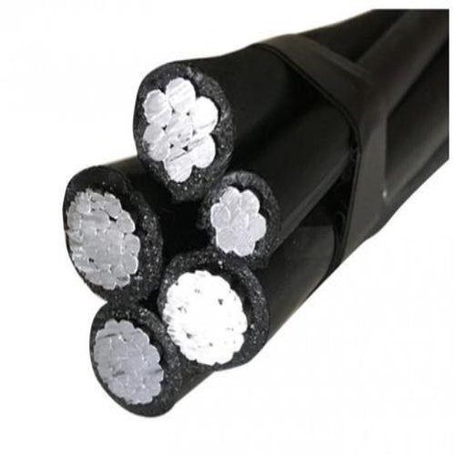 Aerial Bunched Cable - Aluminum Conductor, 3 + 1 + 1 Core, Xlpe Insulation | Enhanced Safety, Reduced Fault Risk, Eco-friendly Design