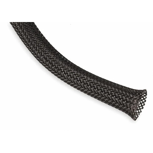 Polyester Expandable Braided Sleeves - Color: Black