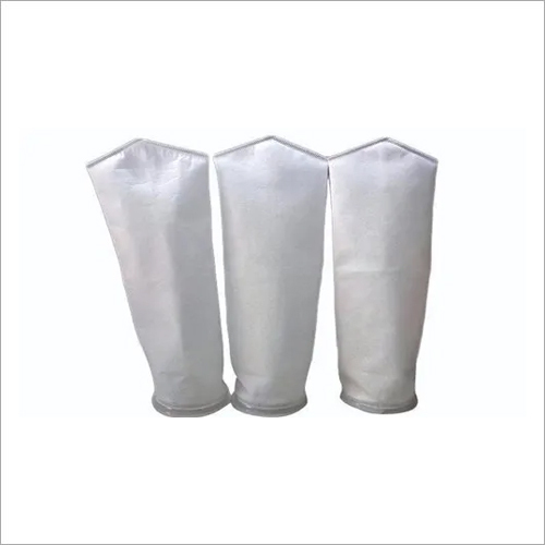 Cotton Filter Bag - Fiber Glass Material, Versatile Sizes Available, White Color | High-Temperature Resistance, 99% Filtration Efficiency