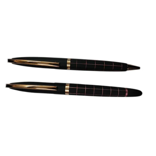 Promotional Metal Blue Ballpoint Pen - Metal, Various Sizes, Black Color | High Quality, Comfortable Grip, Unique Novelty Feature