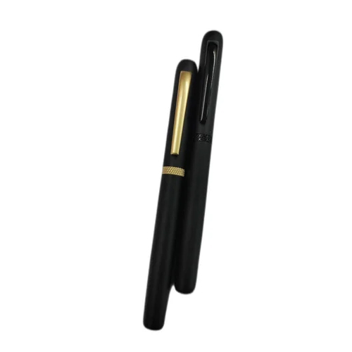 Black Metal Magnet Roller Ball Pen