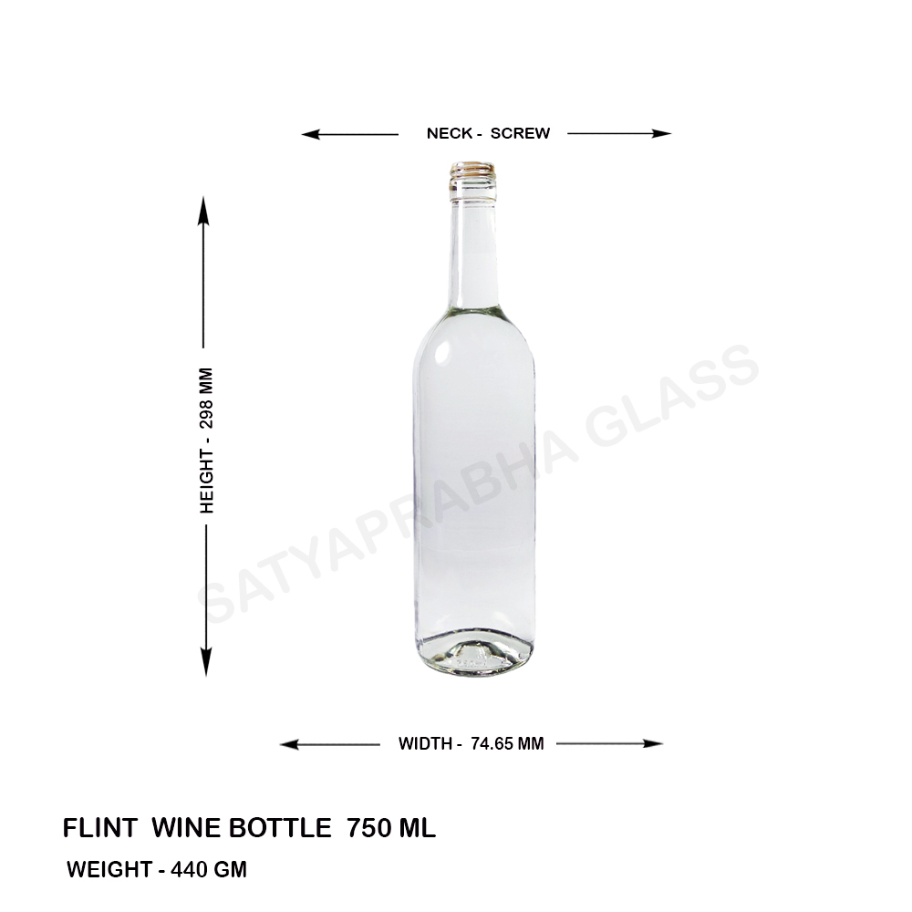 750 Ml Bordeaux Bottle
