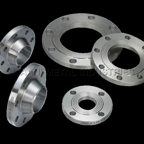 SS Din Standard Flanges - Stainless Steel, 1/2 Inch / 24 Inch, Silver | Designed for Industrial Applications, Hot Rolled, 150 PSI Pressure