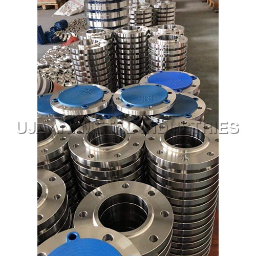 SS Sorf Flanges - Stainless Steel, Various Sizes, Silver Color - Durable Round Design for Industrial Applications