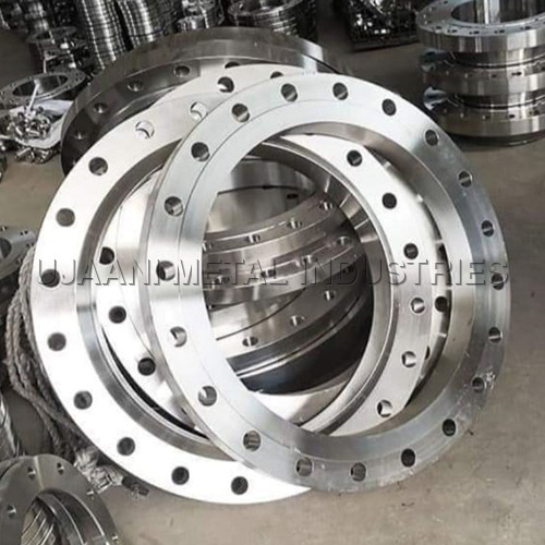 Stainless Steel Flanges 304 - Stainless Steel, Various Sizes, Silver Color, Round Shape | Ideal for Industrial Applications