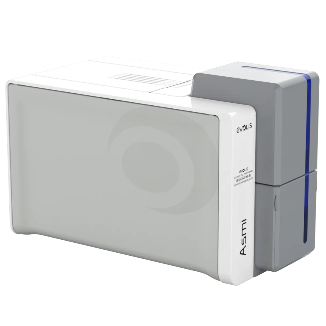 Voter Id Card Printer Evolis Asmi Automatic Duplex Printer For Csc Centre - Color: White