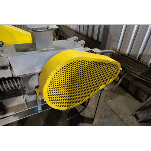 Yellow Chain Drive Safety Guard