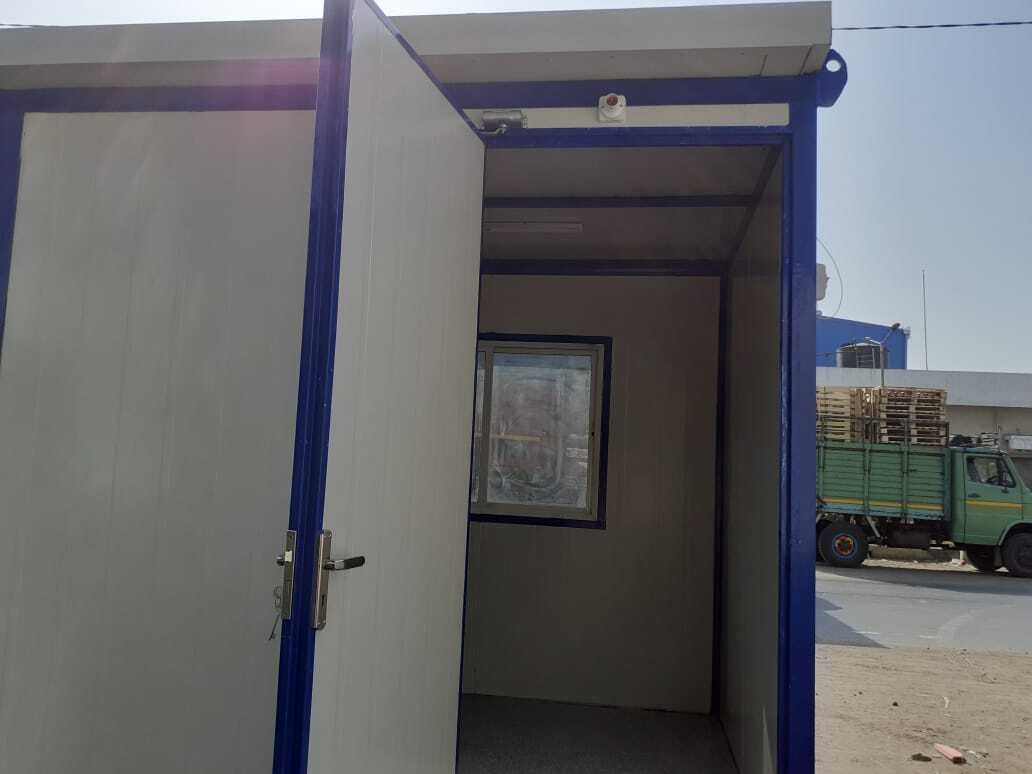 Ral 9002 And Blue Porta Cabin