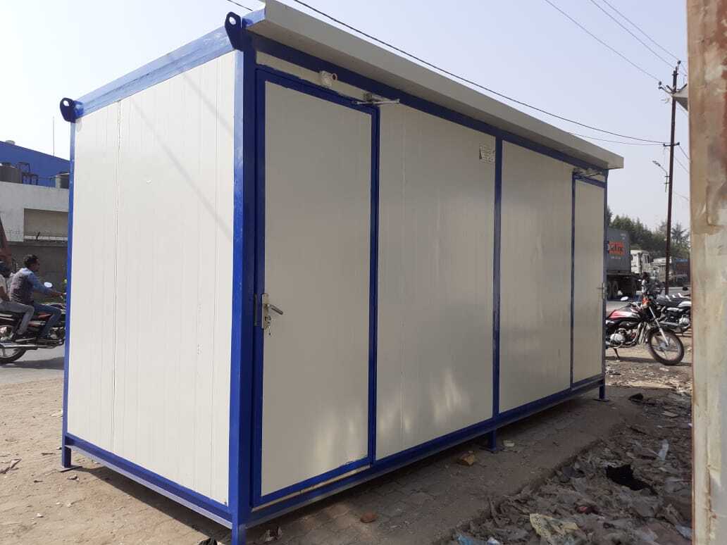 Ral 9002 And Blue Porta Cabin