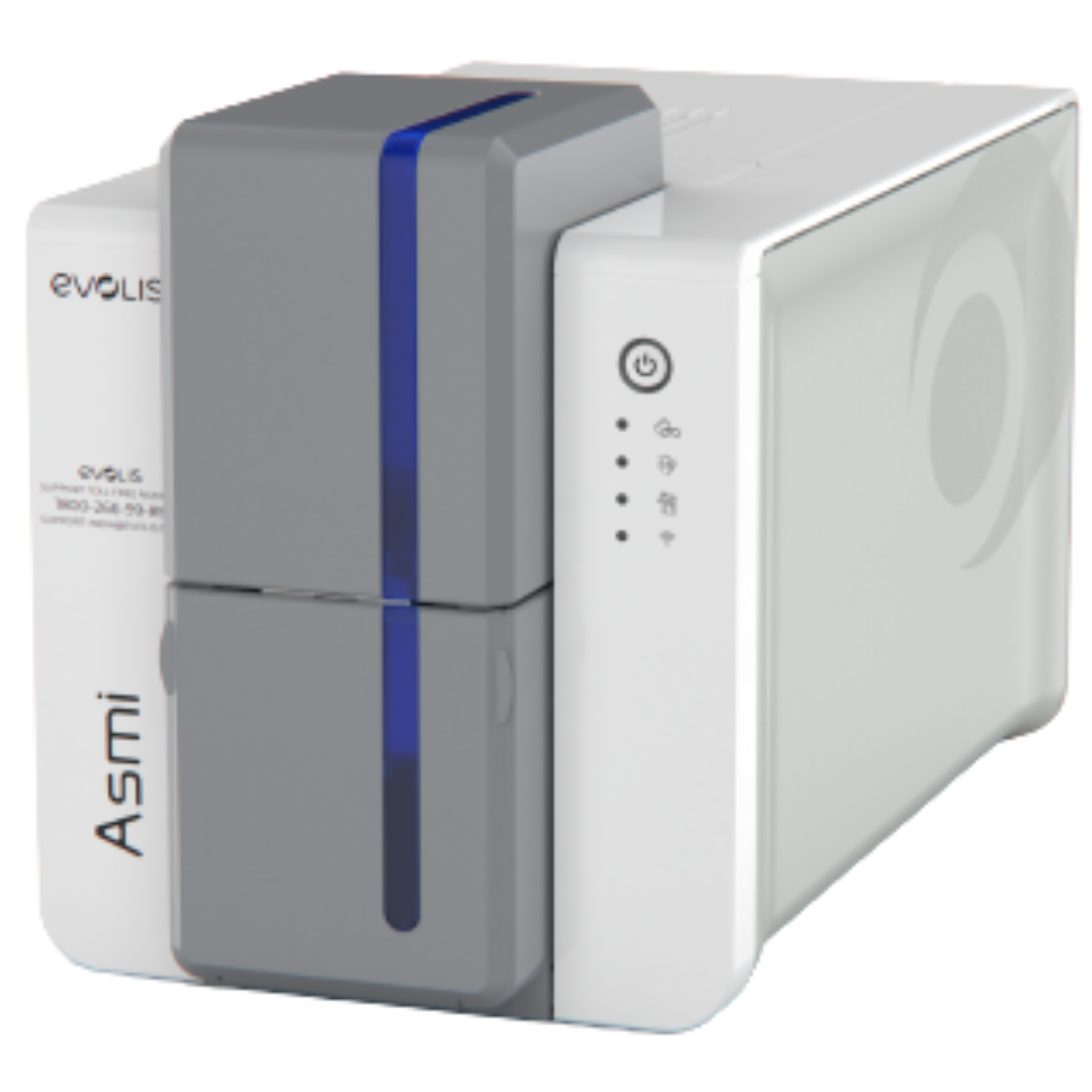 Driving Licence Card Printer Evolis Asmi Automatic Duplex Printer For Csc Centre
