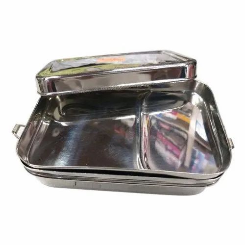 School Lunch Box - Color: Grey