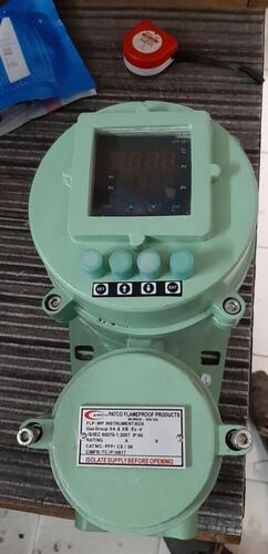 FLAMEPROOF TEMPERATURE CONTROLLER 72 X 72MM GLASS WINDOW