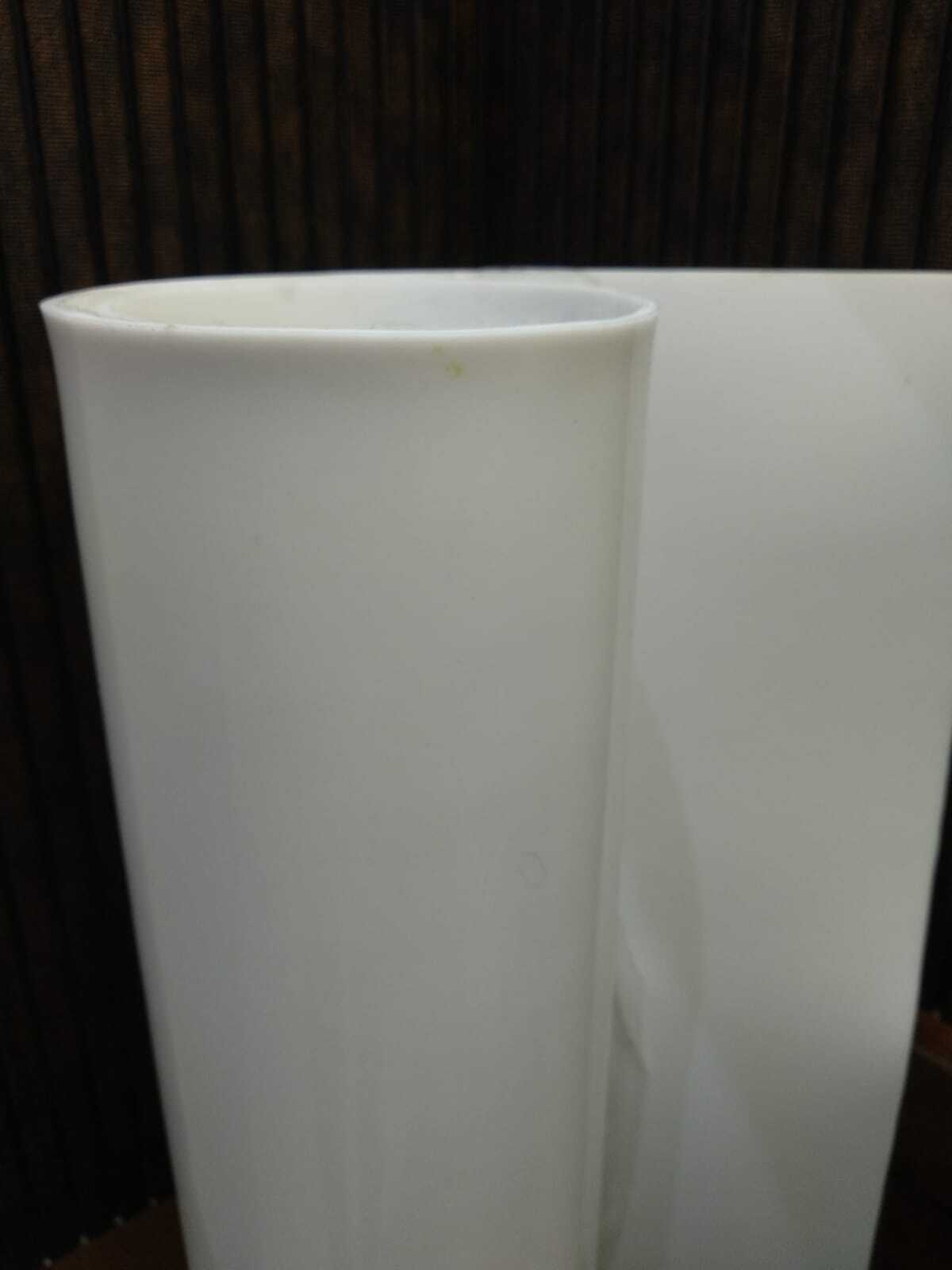 Milky White Silicone Rubber Sheet Length: 10 Meter (M)