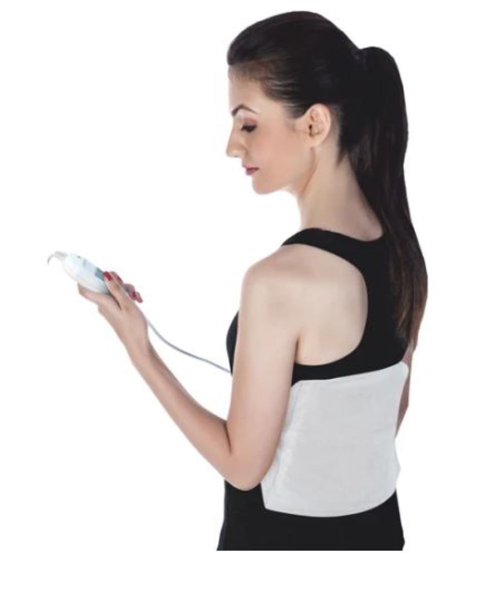 Heating Belt - Electric, 6-layer Insulation | Dual Thermostat, Portable & Compact Design For Pain Relief