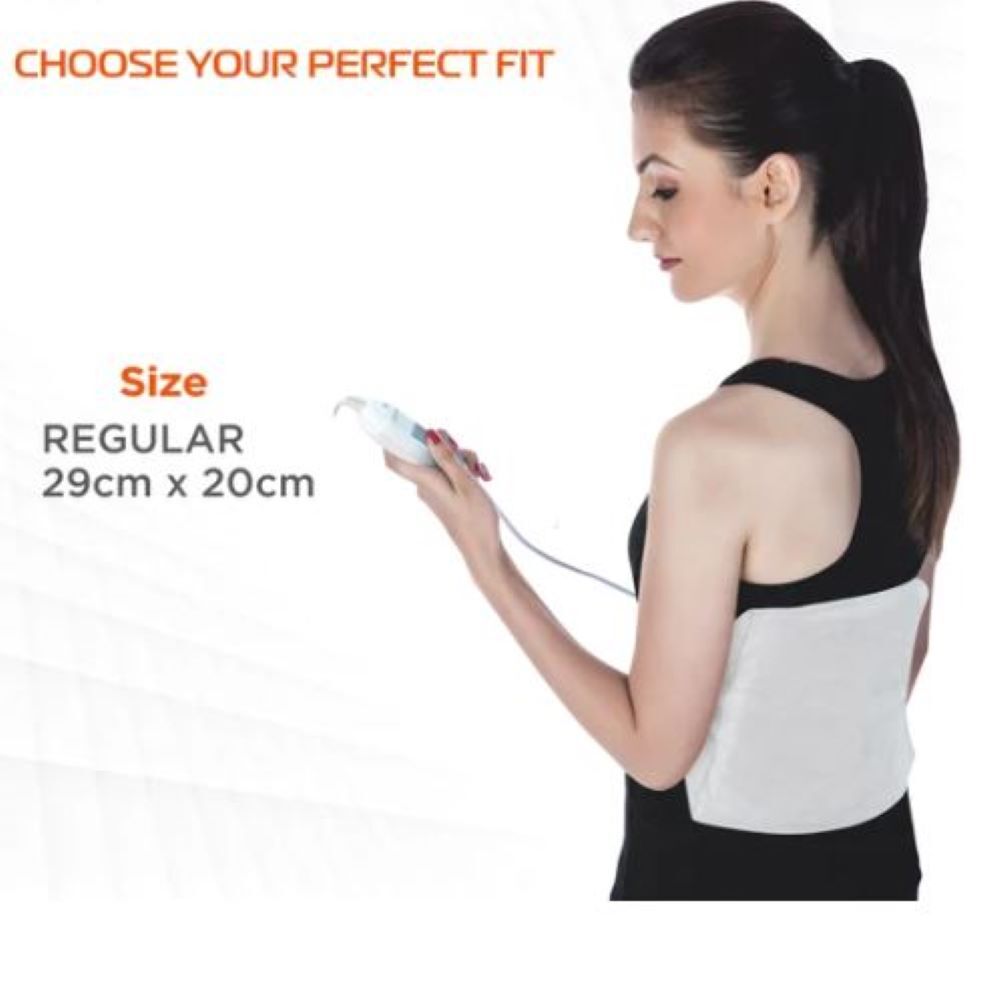 Heating Belt - Electric, 6-layer Insulation | Dual Thermostat, Portable & Compact Design For Pain Relief