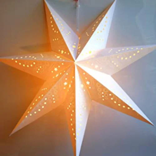 Handmade Decorative Paper Stars - Multicolor, Various Sizes | Durable, Lightweight, Perfect For Festive Occasions