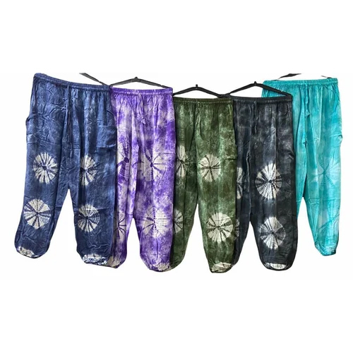 Printed Cotton Pajama - Lightweight Cotton, Customized Sizes, Multicolor Printed Pattern | Breathable Fabric, Elastic Waistband For Comfort