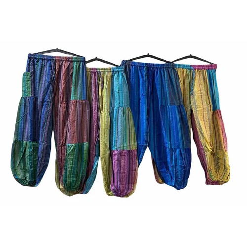 Printed Cotton Pajama - Lightweight Cotton, Customized Sizes, Multicolor Printed Pattern | Breathable Fabric, Elastic Waistband For Comfort