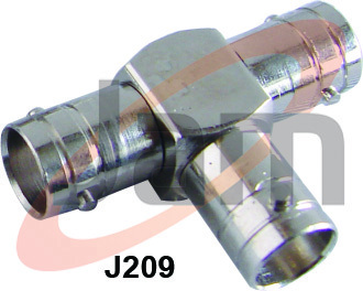 टी कनेक्टर (3 बीएनसी महिला)