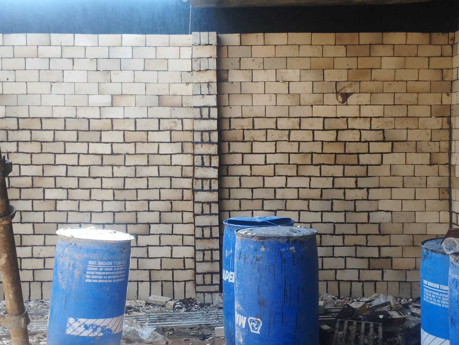 Acid Proof Tiles Lining Work