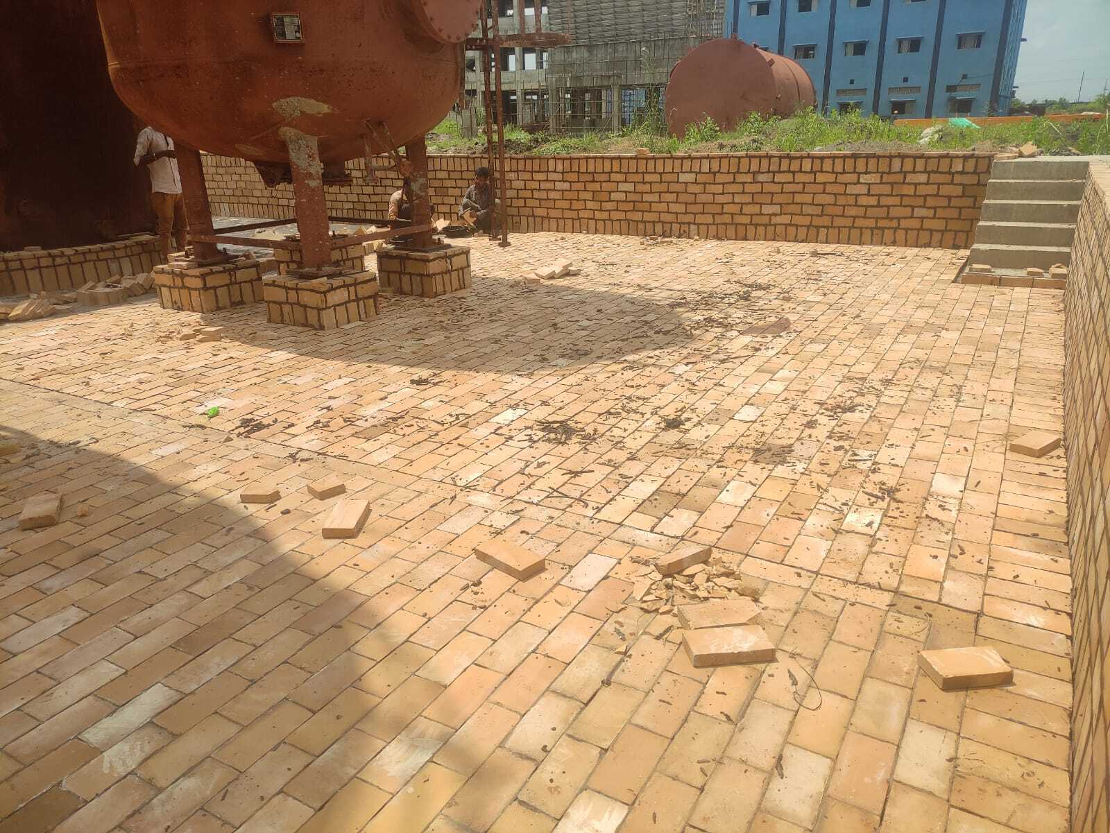 Acid Proof Tiles Lining Work