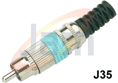 RCA  Co-Axial Plug (F)