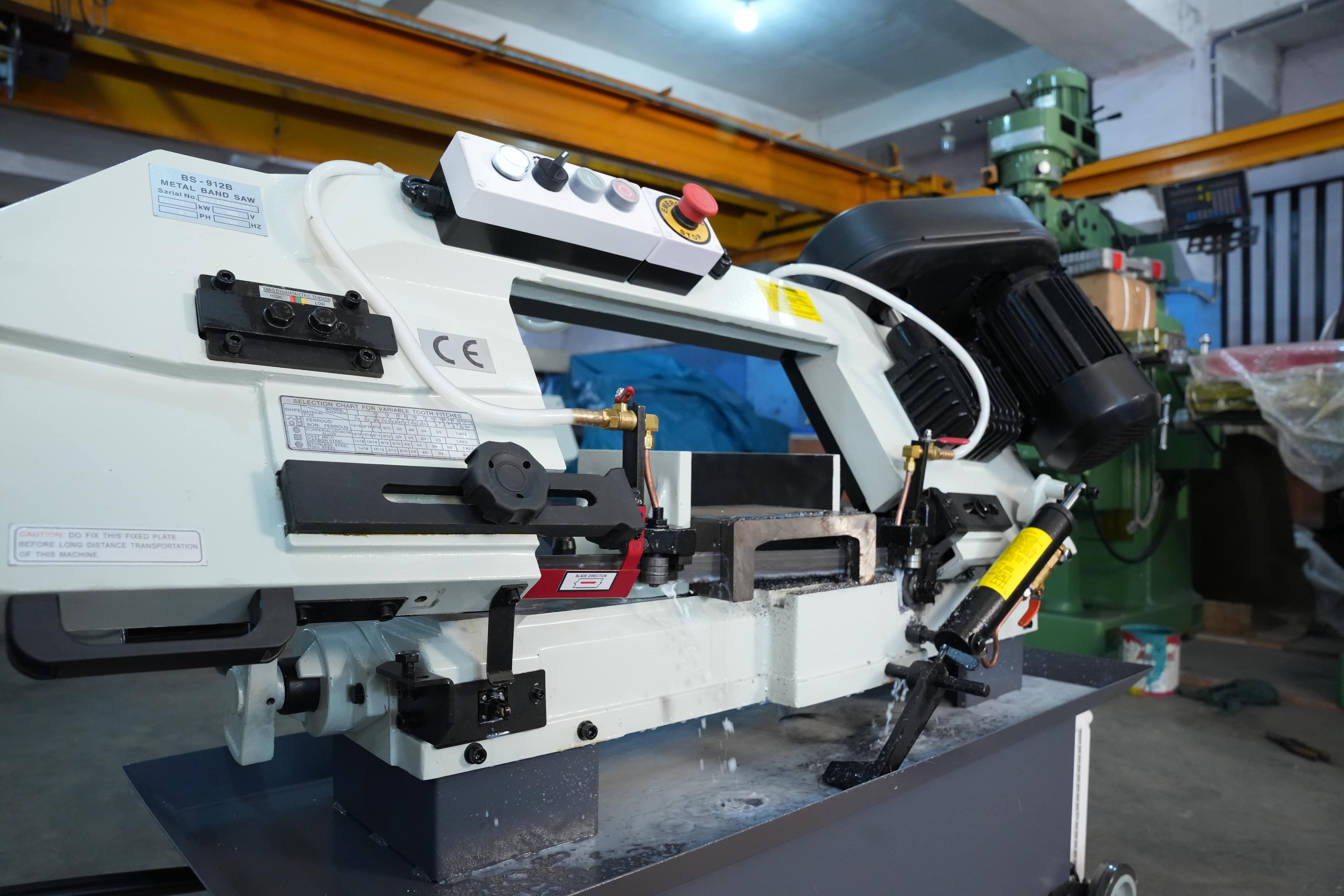Bs-912b Angular Cutting Band Saw Machine