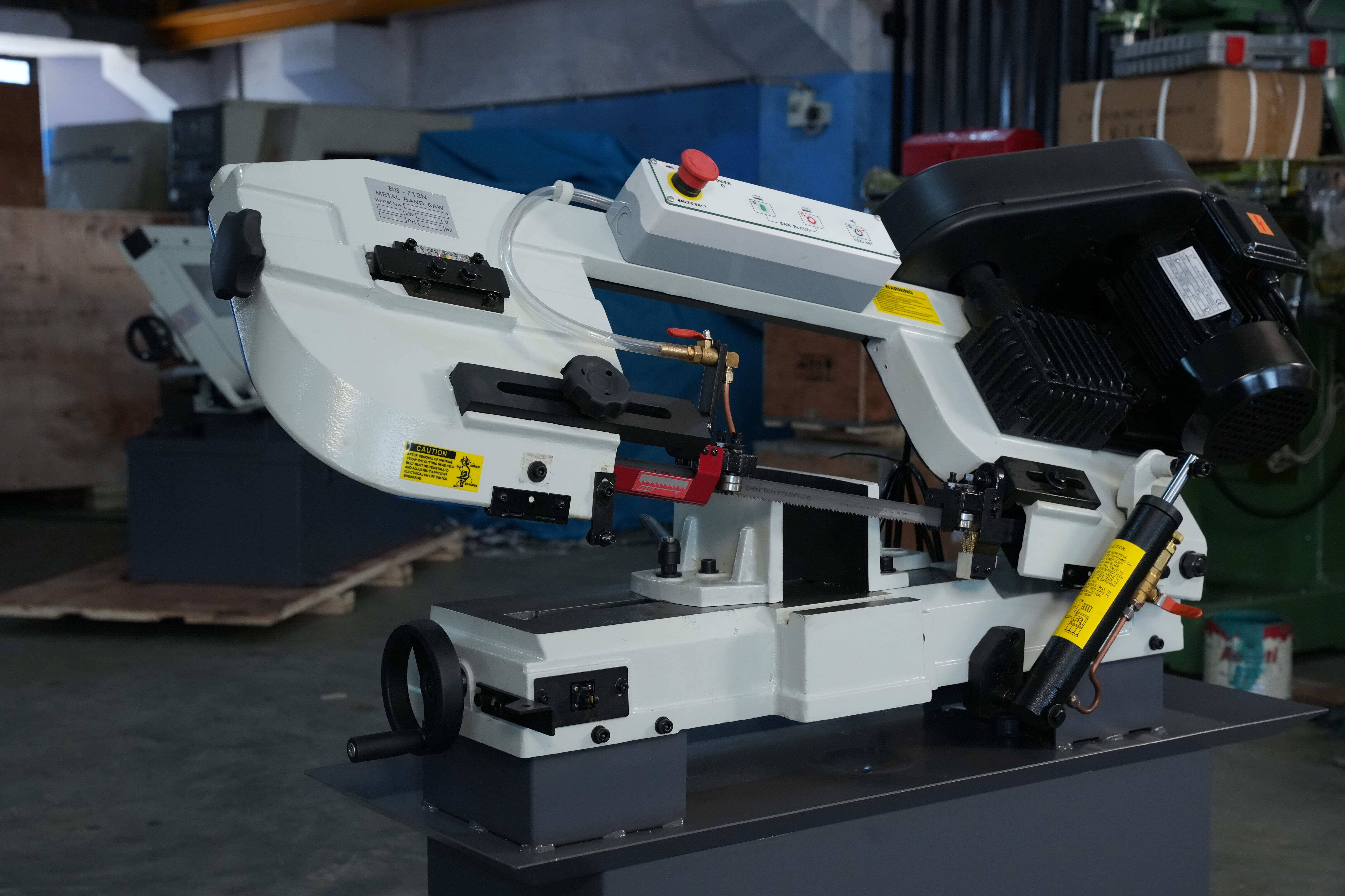 Bs-712n Angular Cutting Band Saw Machine