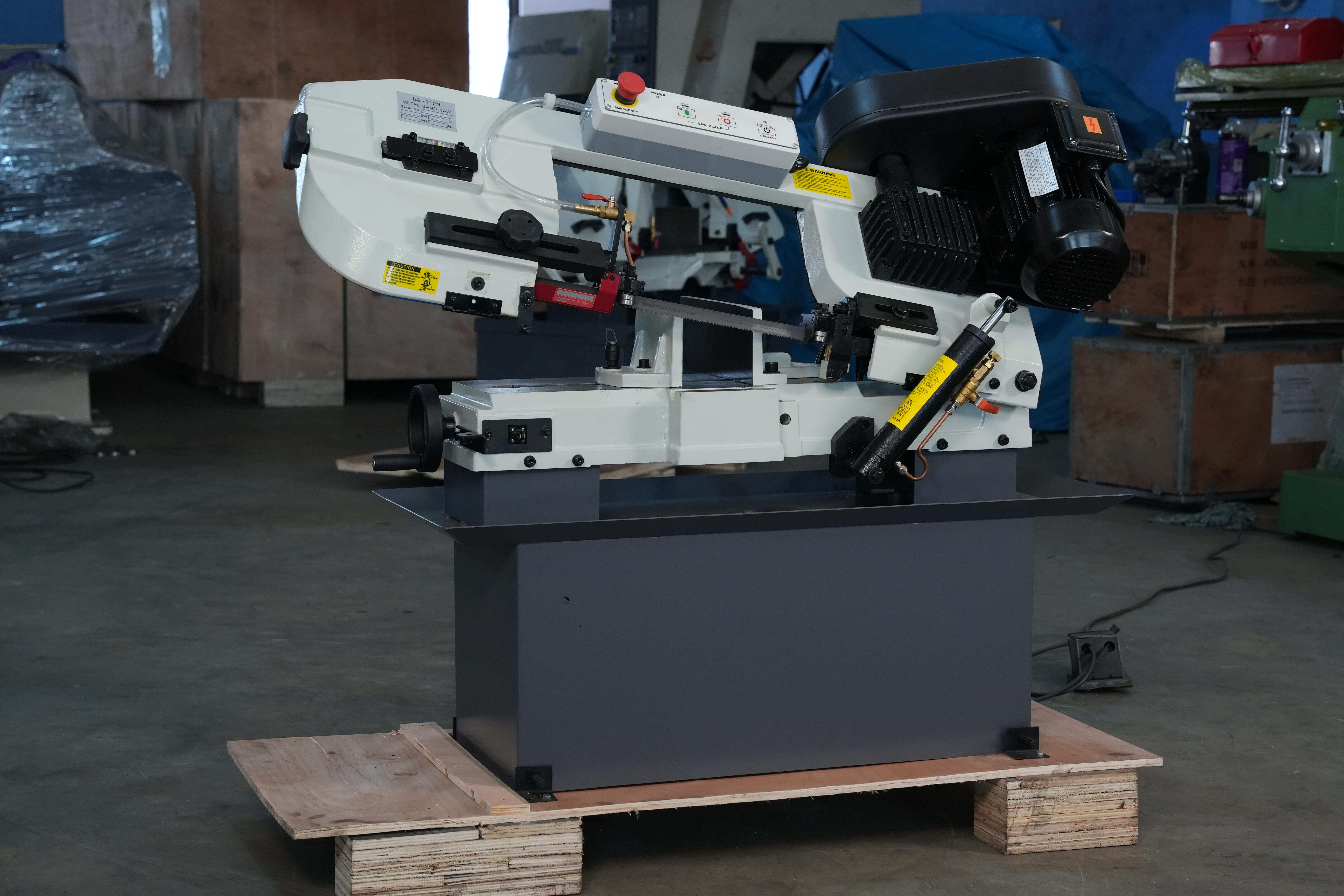Bs-712n Angular Cutting Band Saw Machine