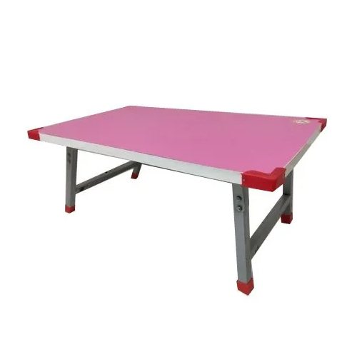 Pink Iron And Plastic Student Study Table