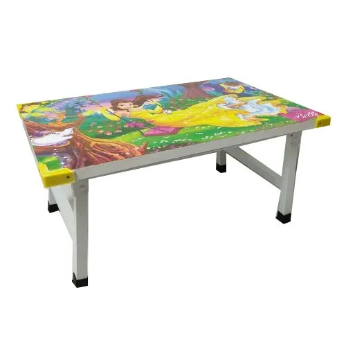 Multicolor Printed Student Study Table