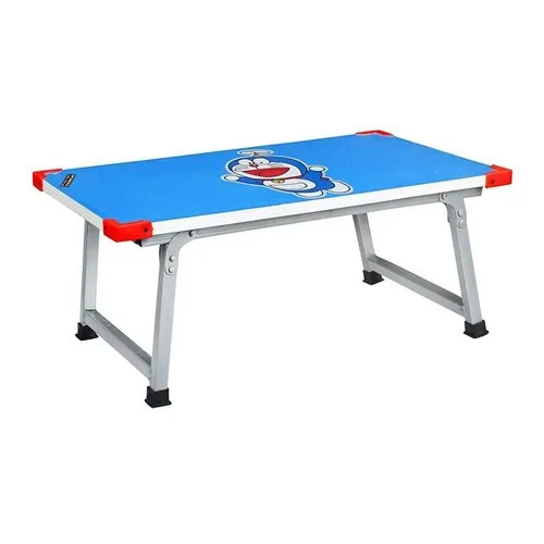 Blue Doraemon Printed Student Study Table