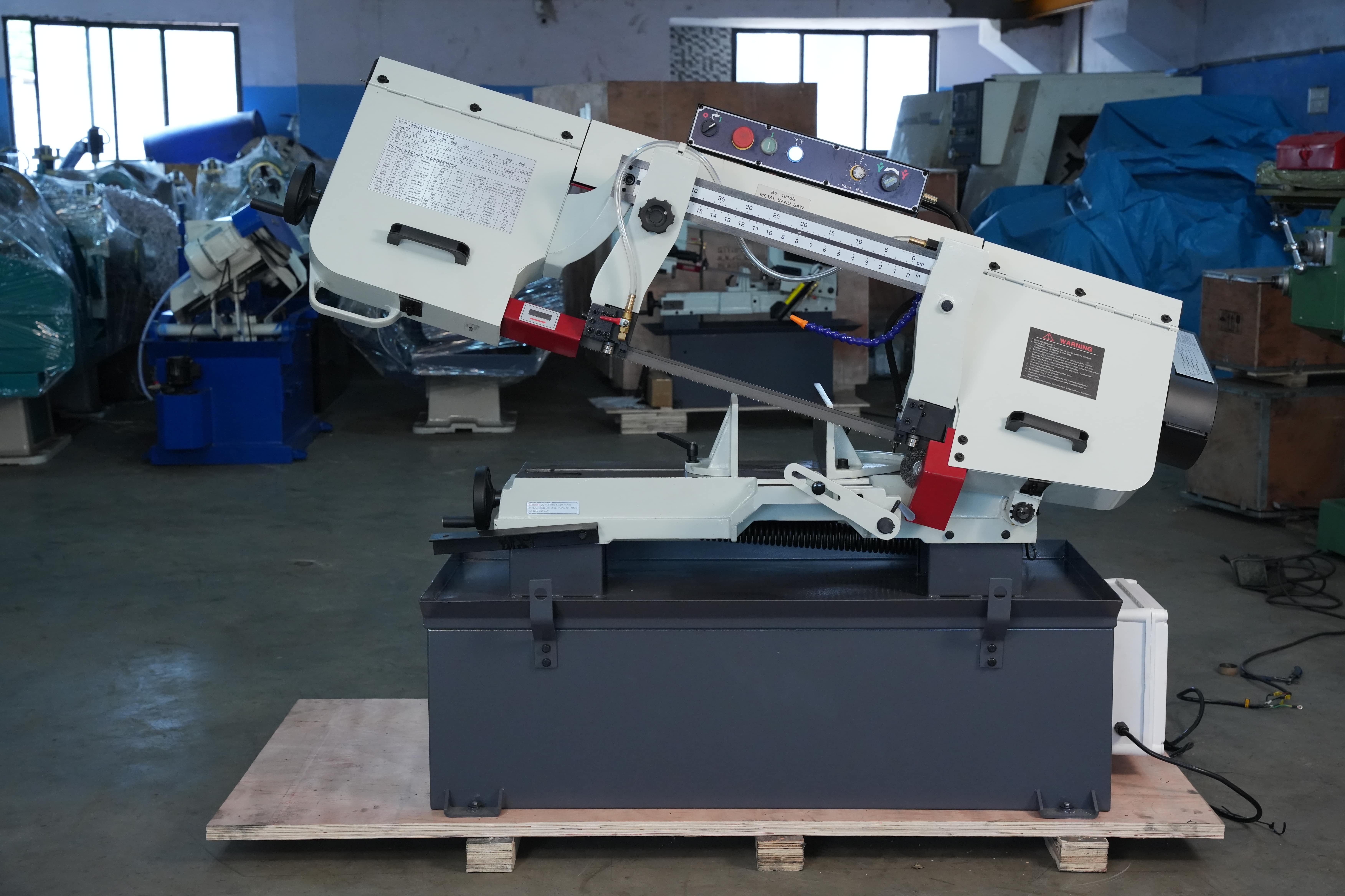 Multicolored Bs-1018b Angular Cutting Bandsaw Machine