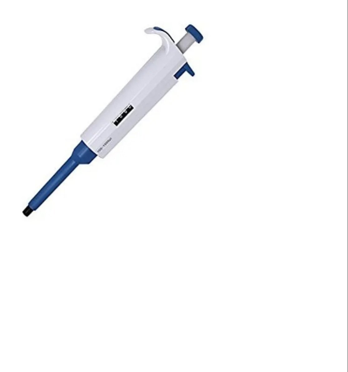 Variable Volume Digital Micro-pipette - 10-100ul Volume Range, New White Design For Chemical Laboratory Use