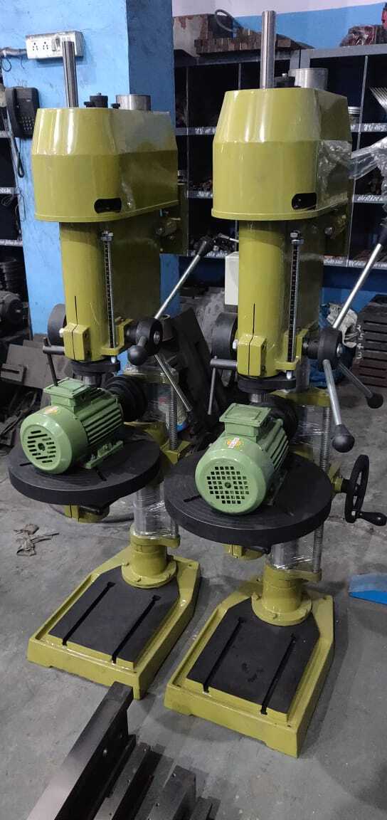 25mm Pillar Drill Machine - Casting Material, 25mm Capacity | Automatic Grade, Normal Cnc Functionality, Weighs 210kg