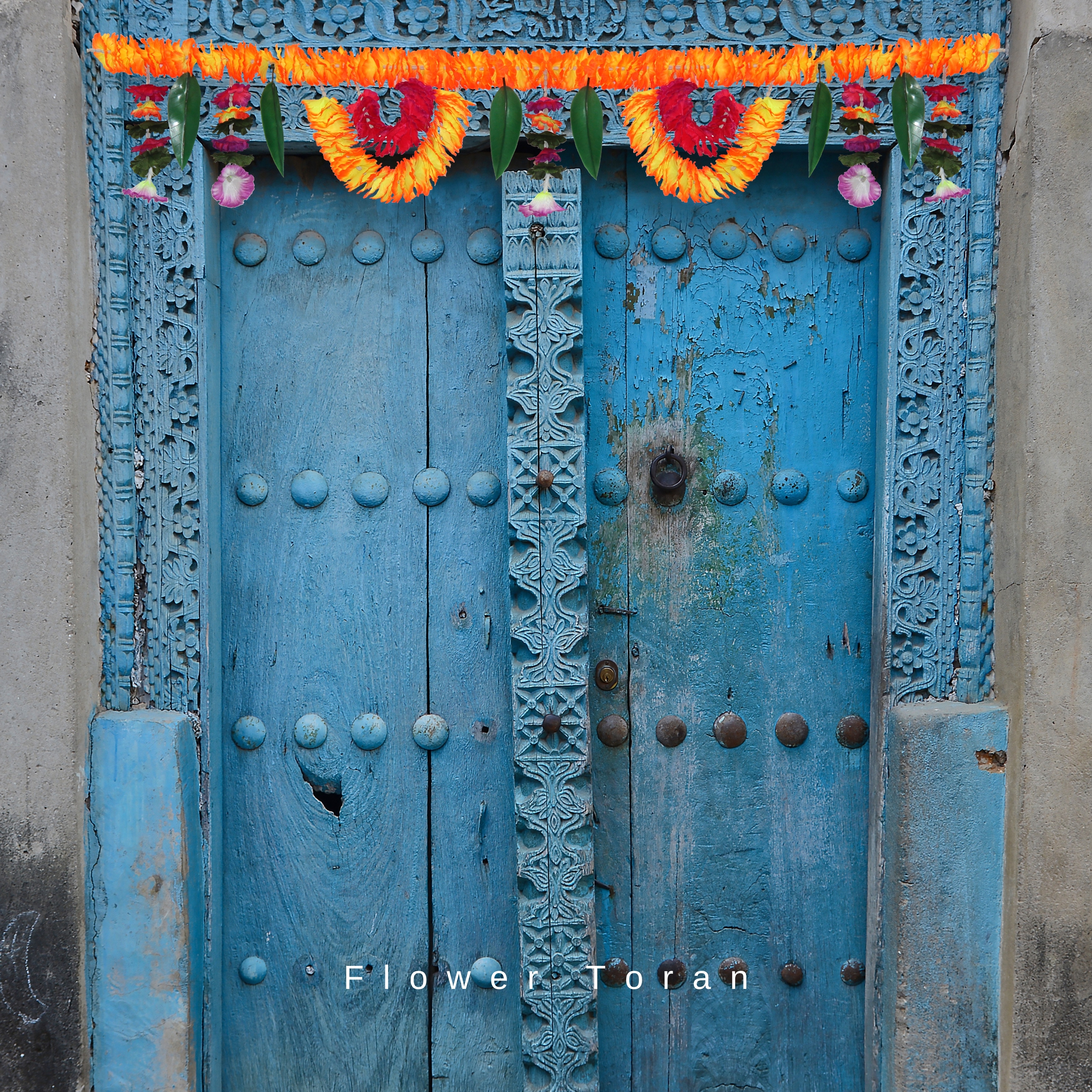 Flower Toran 4ft (2)