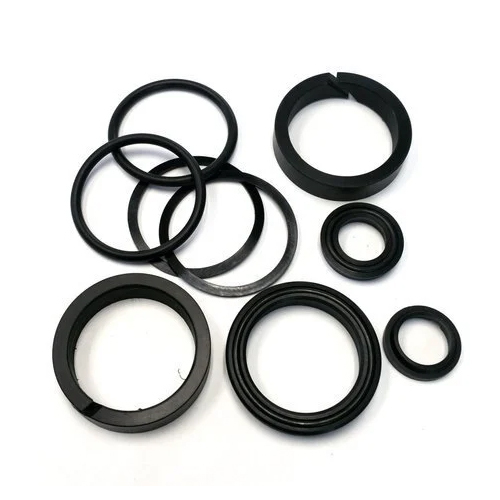 Hydraulic Oil Seals - Rubber Material, Black Color | Industrial Application, Hydraulic Style for Automobile Usage