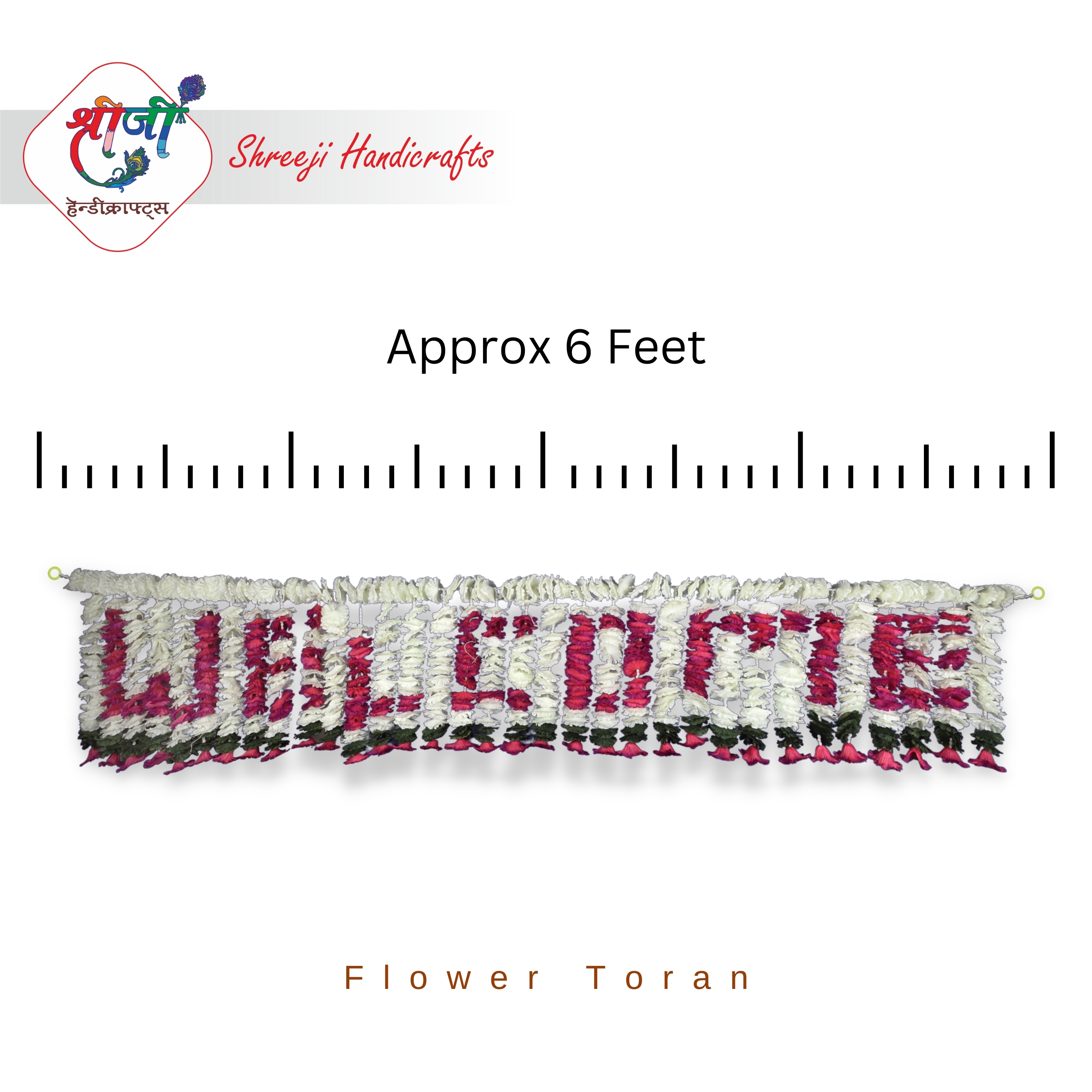 Flower Toran 6ft