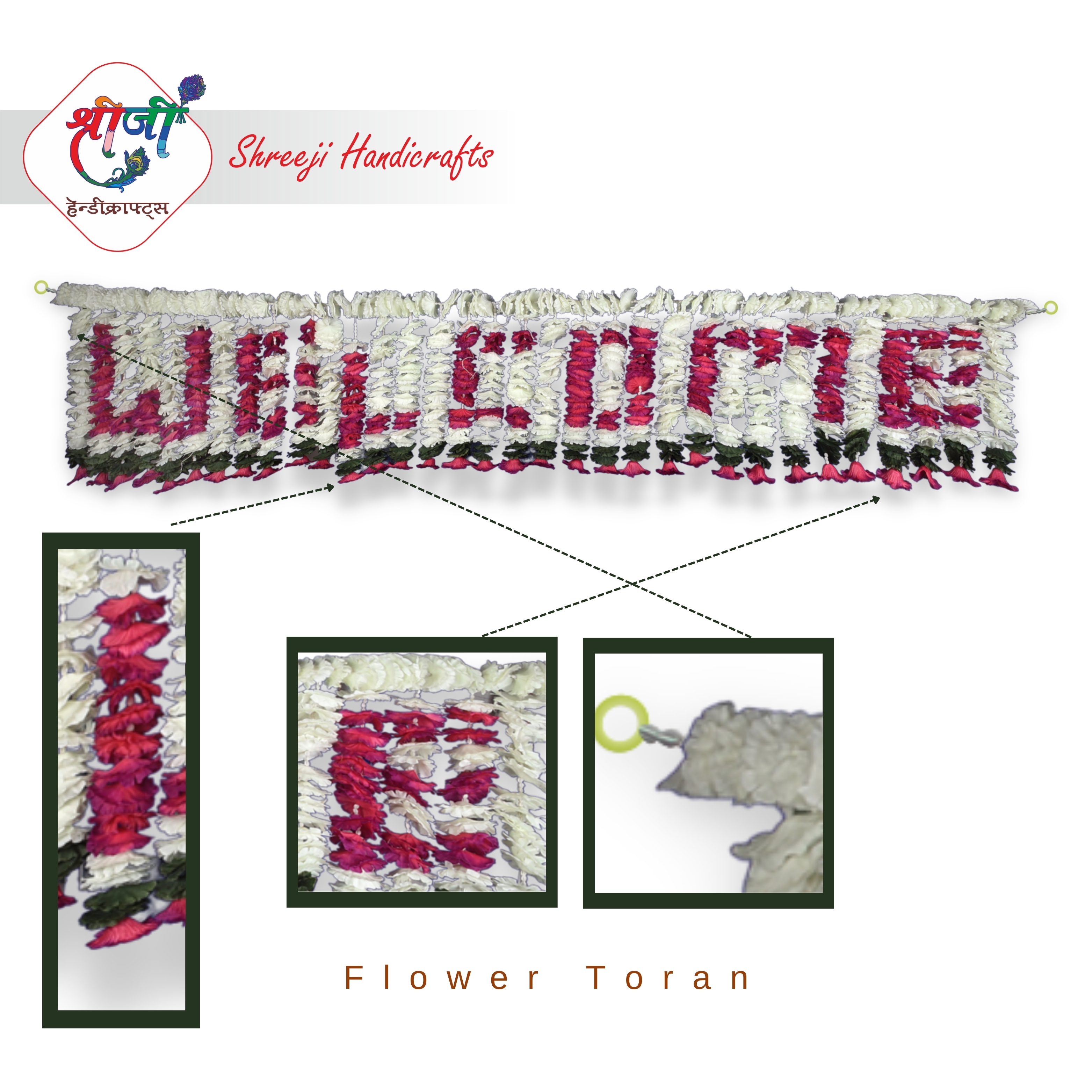 Flower Toran 6ft