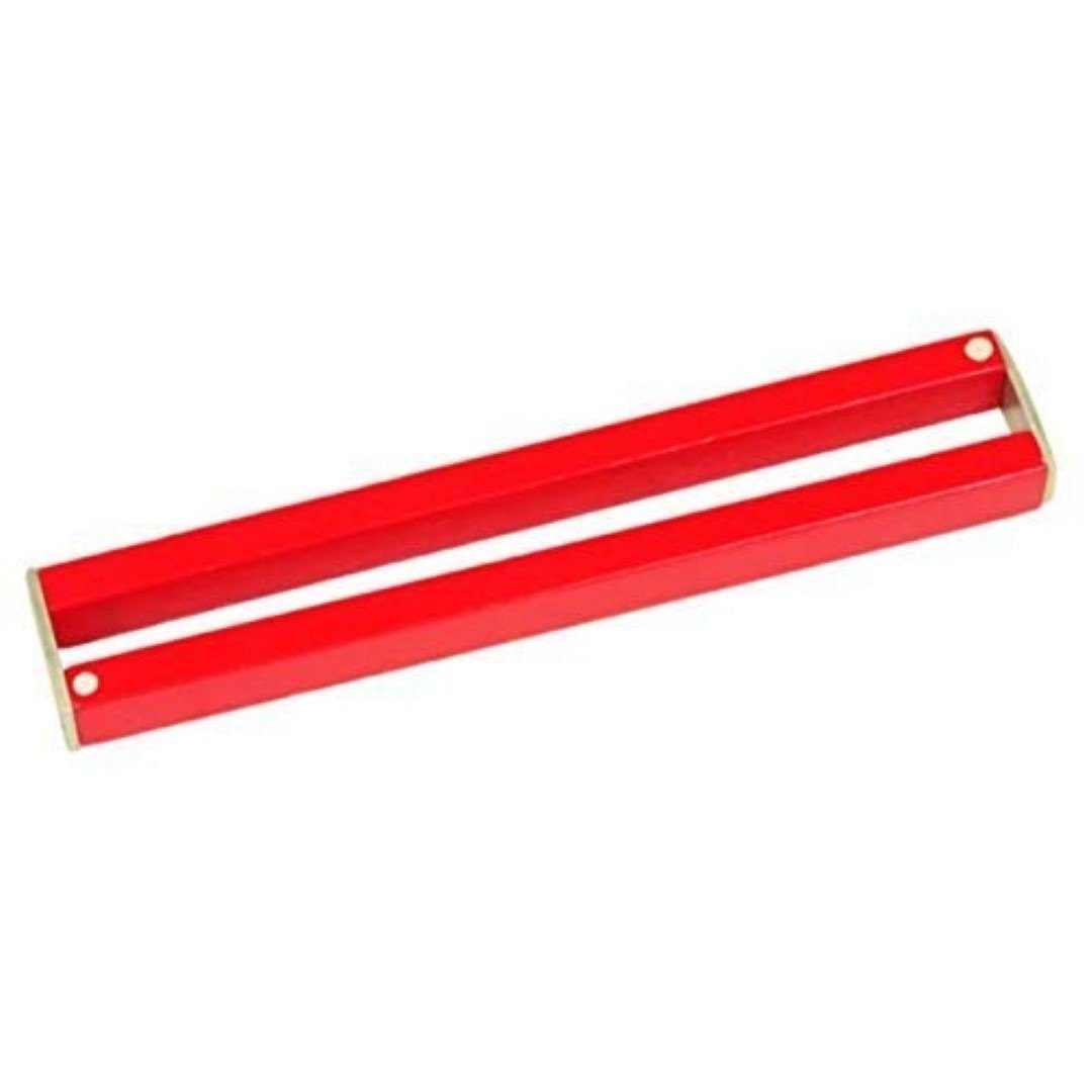 Bar Magnet - Different Sizes, Strong Attraction And Repulsion Power | Perfect For Labs And Science Classrooms, 2 Inch Red And Blue Design