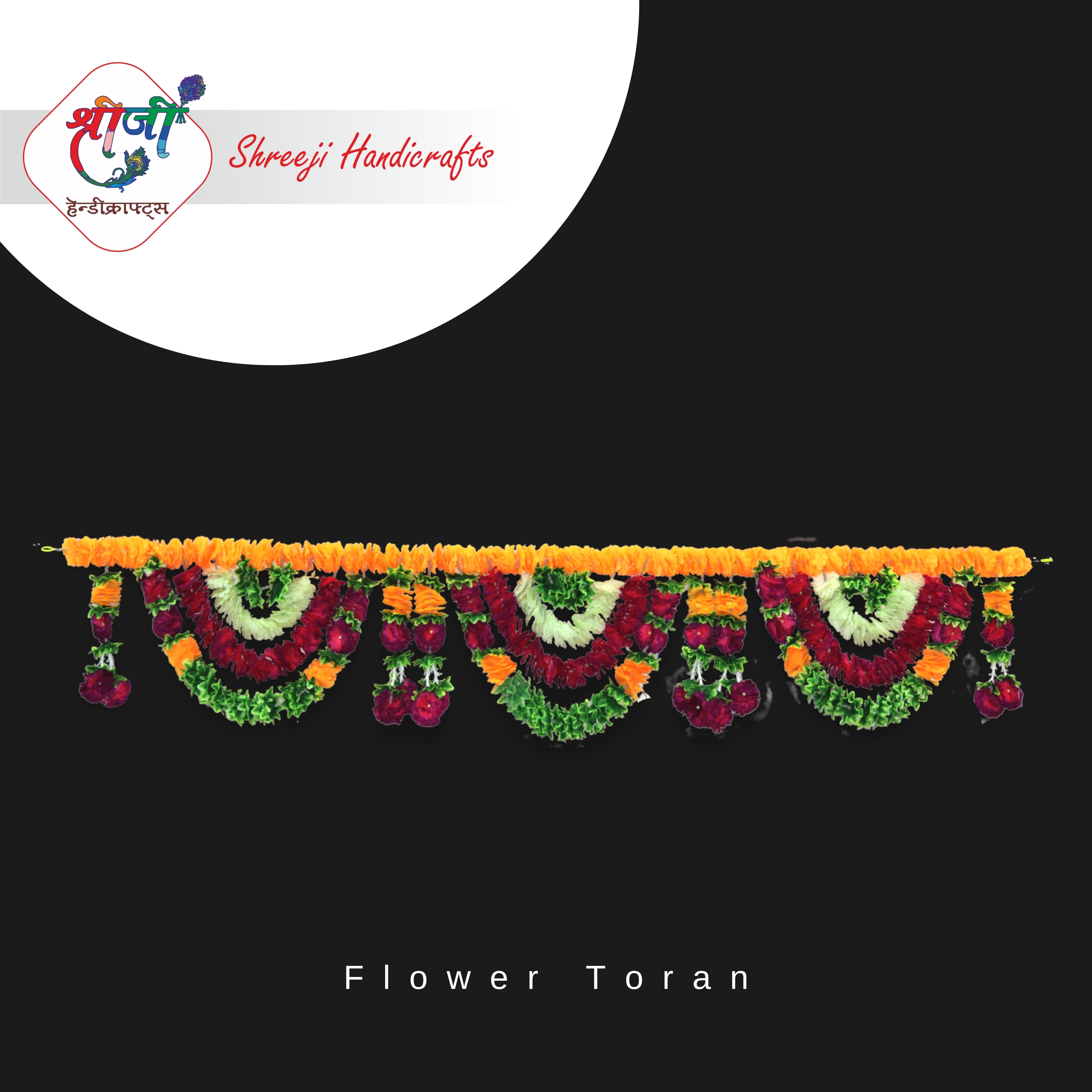 Flower Toran 6ft (5)