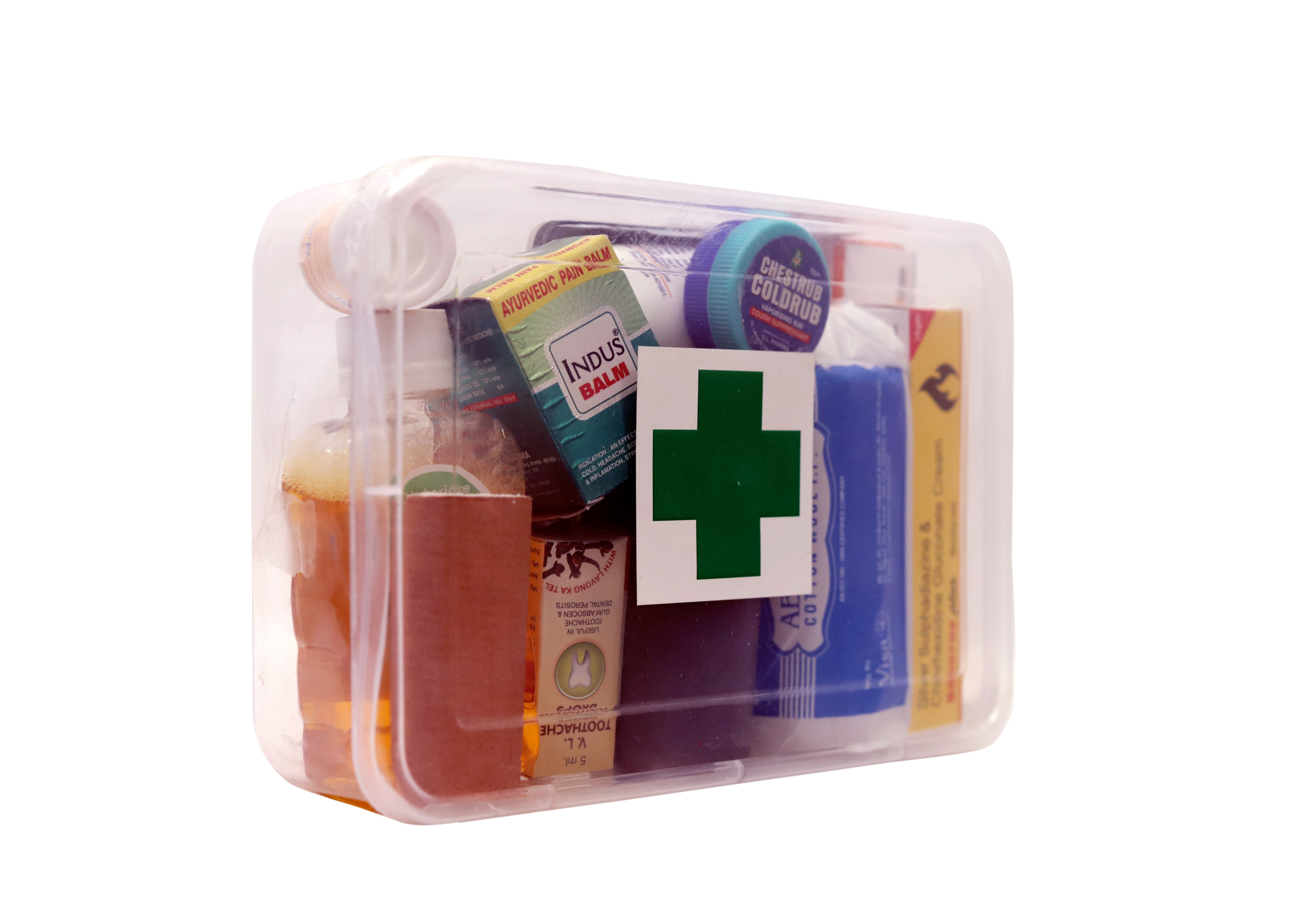 First Aid Kit Dimension(l*w*h): 10 " X 10 " X 4 "