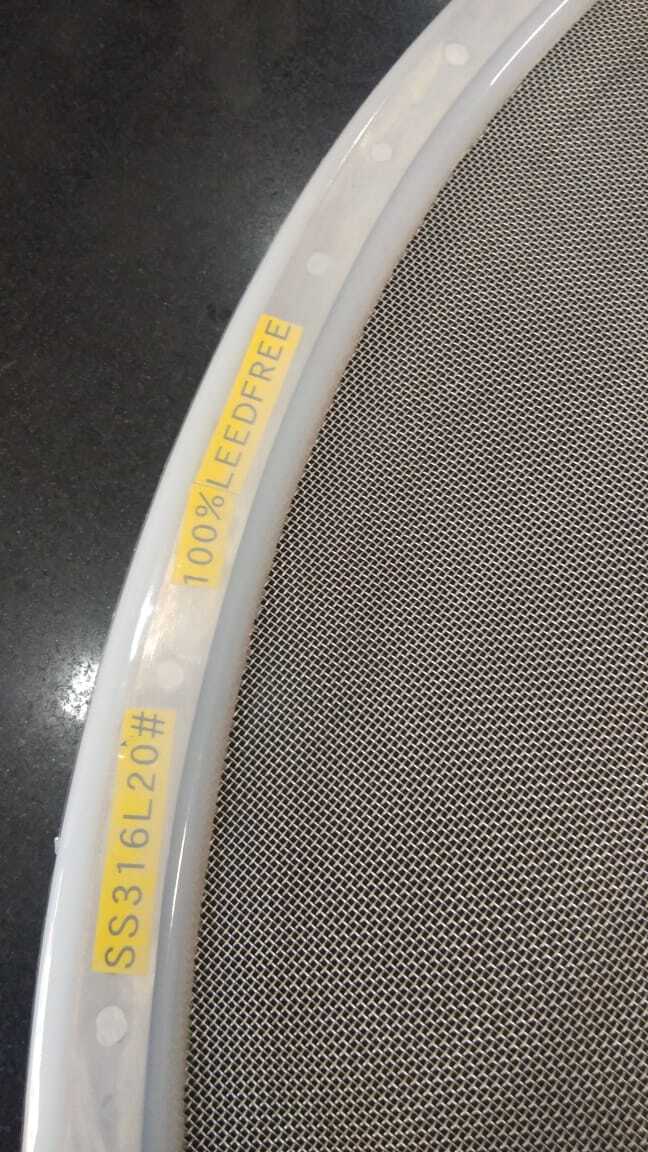 White And Transparent Fbd Sieve