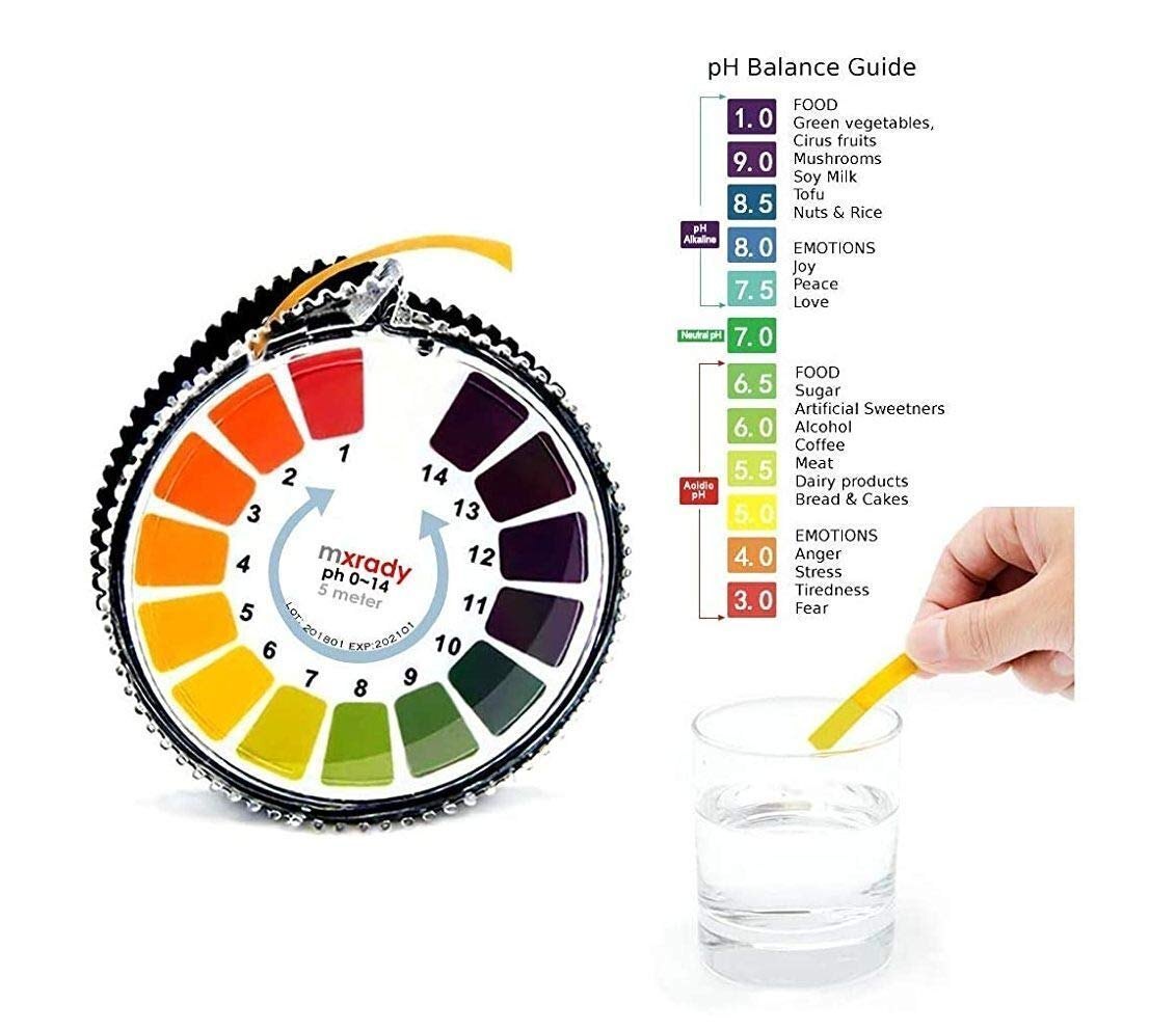 Universal Erma Litmus Test Paper Strip Roll - 45mm X 7mm, Orange Color | Easy Application For Liquid Ph Testing In Laboratories