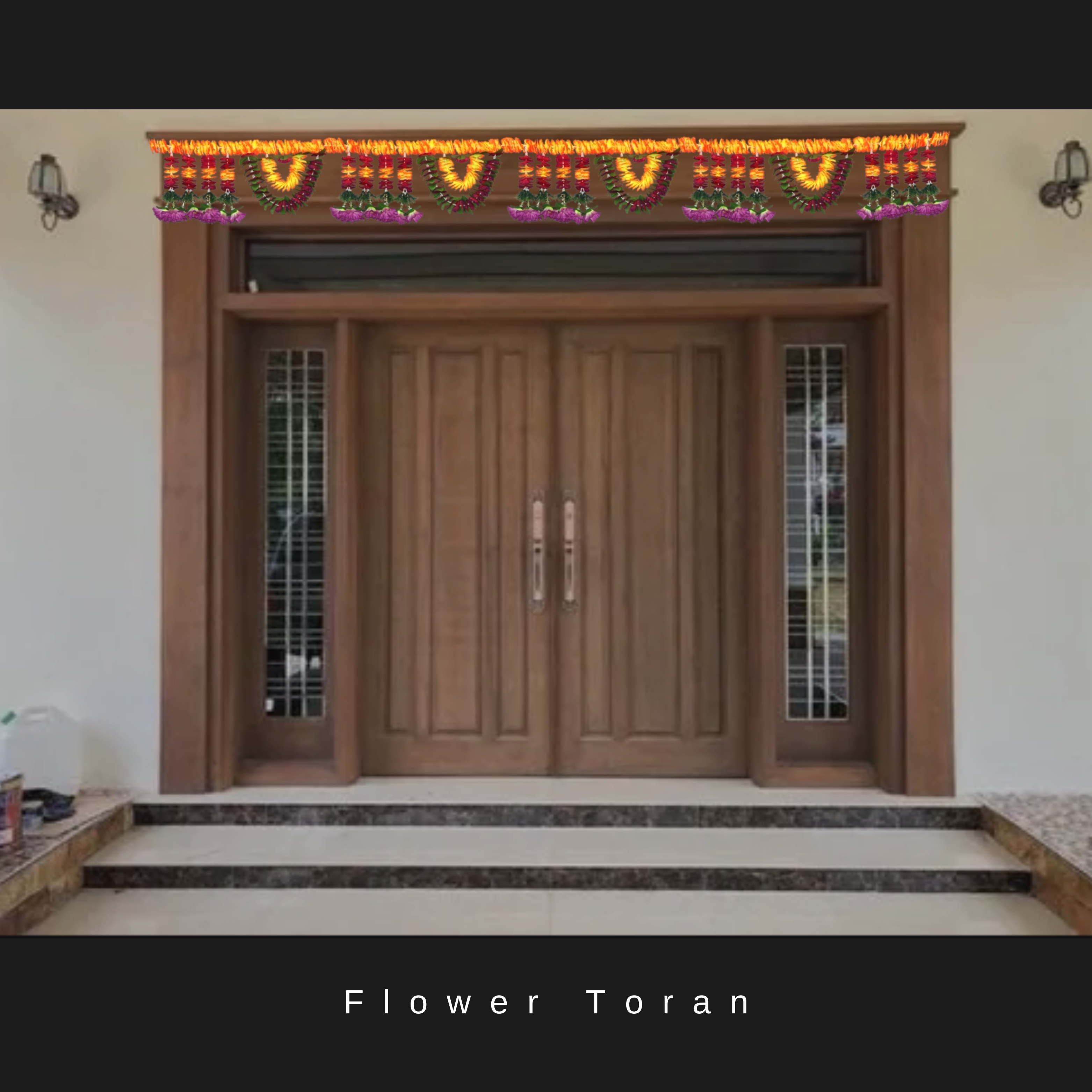 Flower Toran 10ft (4)